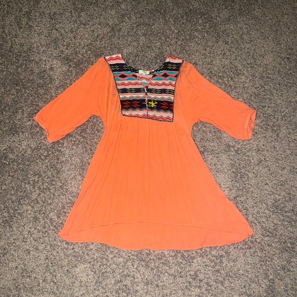 Umgee Dresses & Skirts - Boho Umgee Dress with pockets. Size Large.